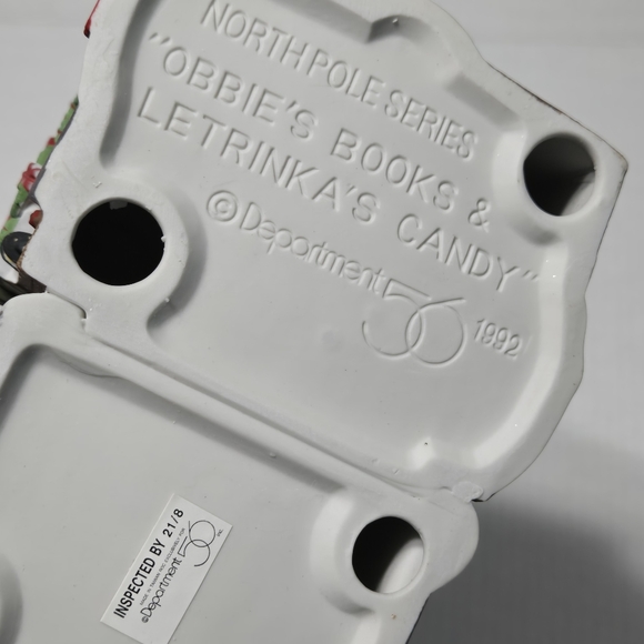 Department 56 Obbies Books and Letrinkas Candy christmas village candy shop toys - Picture 9 of 14